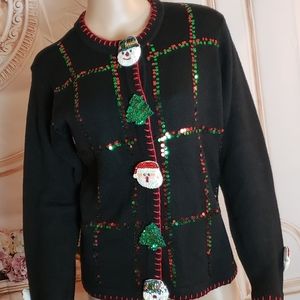 Lemon Grass ugly Christmas sweater size PM